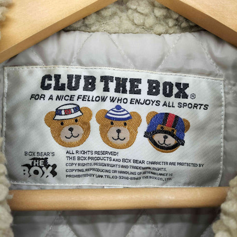 The BOX BEARS CLUB THE BOX ワッペンロゴ 中綿コート メンズ M