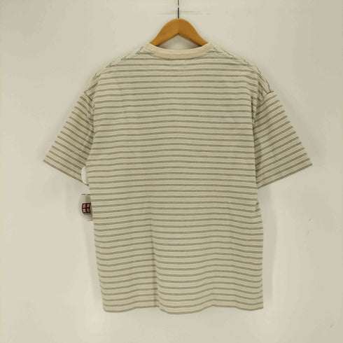 スティーブンアラン Steven Alan MVS BORDER SHORT SLEEVE TEE -BOLD/Tシャツ メンズ JPN:S