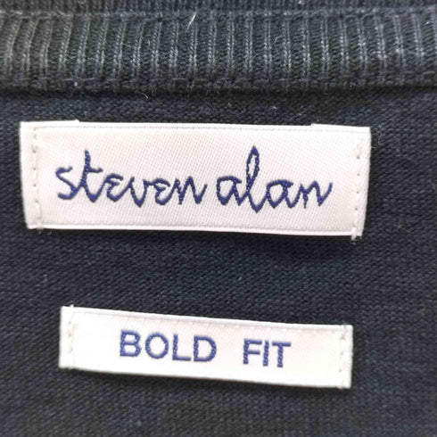 スティーブンアラン Steven Alan HI-DENS CREW NECK SHORT SLEEVE TEE-BOLD/Tシャツ メンズ JPN:S