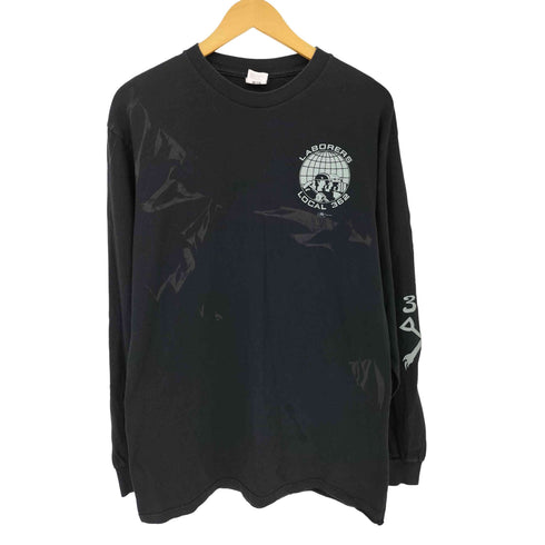 ユニオンライン Union Line プリントクルーネックL/S Tシャツ メンズ JPN:L