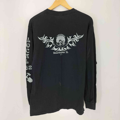 ユニオンライン Union Line プリントクルーネックL/S Tシャツ メンズ JPN:L