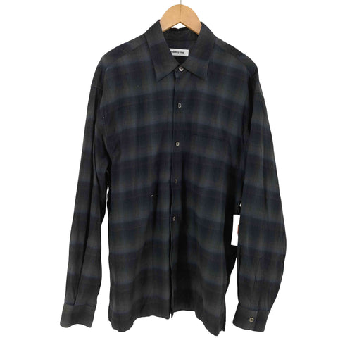 モンキータイム MONKEY TIME ブラッシュドオンブレチェック長袖シャツ メンズ JPN:XL