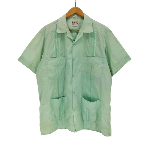GUAYABERA Autentica Mexico製 キューバシャツ メンズ