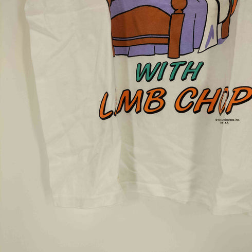 FUN STUFF NY USA製 LAMB CHOP プリントS/Sカットソー メンズ JPN:XL