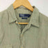 ポロバイラルフローレン Polo by RALPH LAUREN ポニー無 リネンシャツ メンズ L