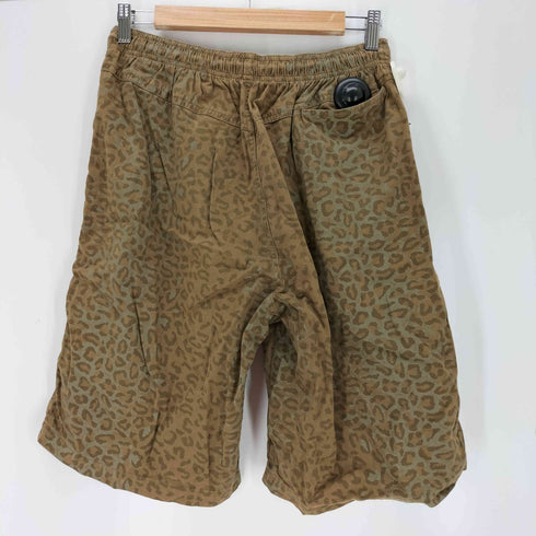 ステューシー Stussy ロゴ刺繍レオパードショーツ メンズ JPN:L