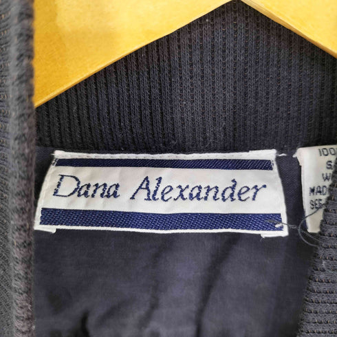 Dana Alexander スタンドカラー素材切替シャツ レディース S