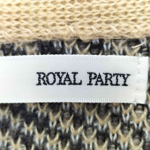 ロイヤルパーティー ROYAL PARTY シャギーニットアンサンブル レディース