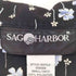 サグハーバー SAG HARBOR フラワー柄開襟シャツ レディース