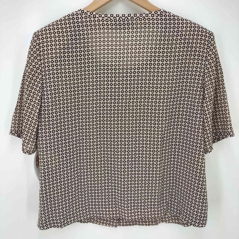 バーバリーロンドン BURBERRY LONDON 幾何学 S/S シャツ ブラウス レディース JPN:13号