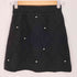 Riu Pearl eyelet short skirt パール ラメ ニットスカート レディース