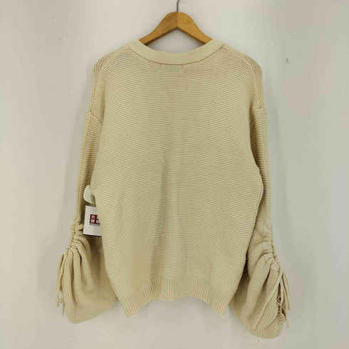 アズールバイマウジー AZUL by moussy ARM DRAWSTRING CARDIGAN/アームドローストリングカーディガン レディース JPN:M