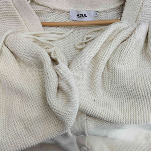 アズールバイマウジー AZUL by moussy ARM DRAWSTRING CARDIGAN/アームドローストリングカーディガン レディース JPN:M
