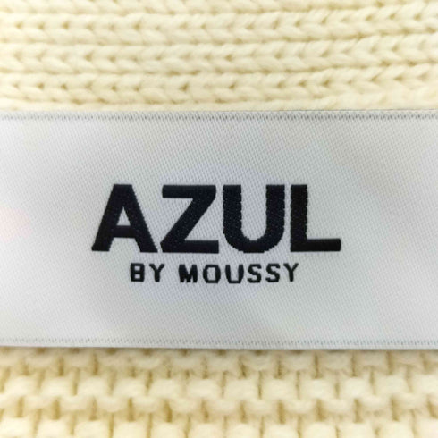 アズールバイマウジー AZUL by moussy ARM DRAWSTRING CARDIGAN/アームドローストリングカーディガン レディース JPN:M