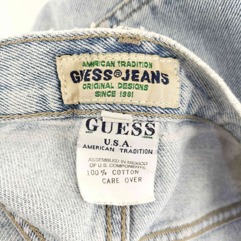 ゲスジーンズ GUESS JEANS USA製 デニムハーフパンツ メンズ 34inch
