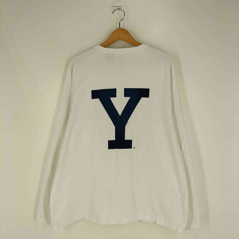 チャンピオン Champion USA製 T1011 YALE HEAVY WEIGHT JERSEY ロングスリーブTシャツ メンズ import:XL