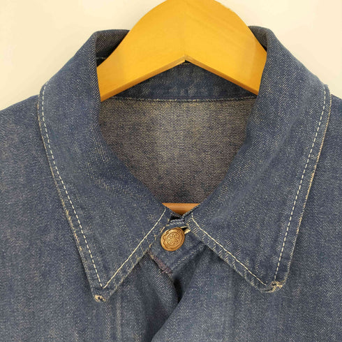 ラングラー Wrangler 70s ワッペン デニム カバーオール メンズ 44