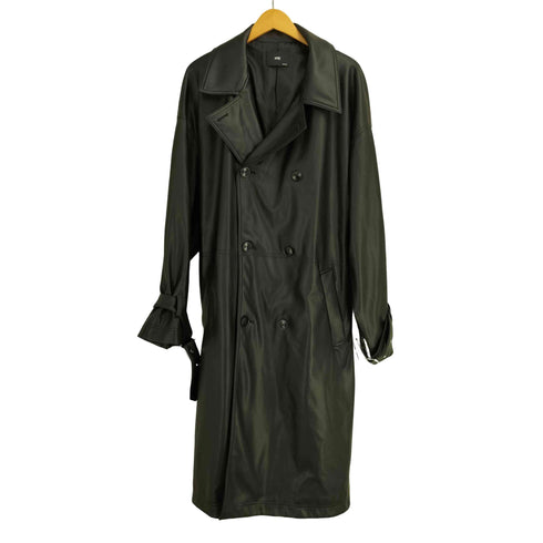 ハレ HARE 24aw レザートレンチコート メンズ MEDIUM