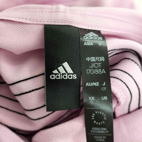 アディダス adidas フラワープリント 3ストライプ プルオーバーパーカー レディース J:OT