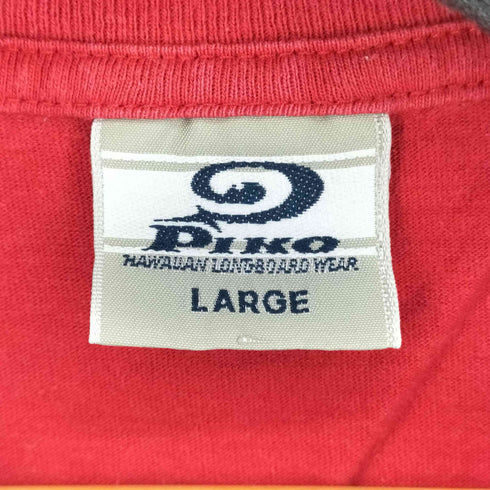 ピコ PIKO 90S バックプリント S/S Tシャツ メンズ JPN:L