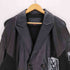 ザラ ZARA ニットコンビレザージャケット メンズ import:L