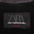ザラ ZARA ニットコンビレザージャケット メンズ import:L