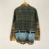 ザラ ZARA トロンプルイユプリントシャツ メンズ import:M