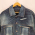 ザラ ZARA コンビデニムジャケット メンズ import:L