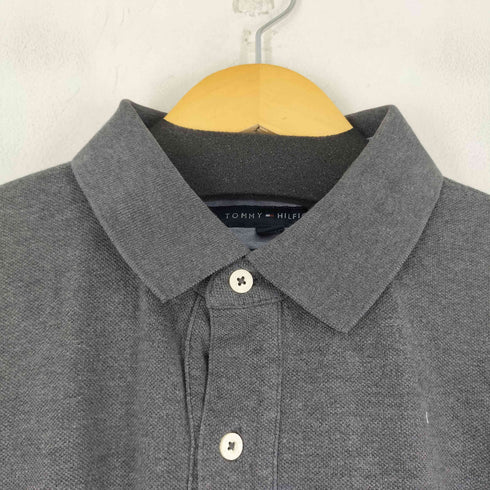 トミーヒルフィガー TOMMY HILFIGER ワンポイント刺繍 S/S Tシャツ メンズ import:XL