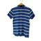 ポロバイラルフローレン Polo by RALPH LAUREN CUSTOM FIT スモールポニー刺繍 S/S ボーダーポロシャツ メンズ import:M