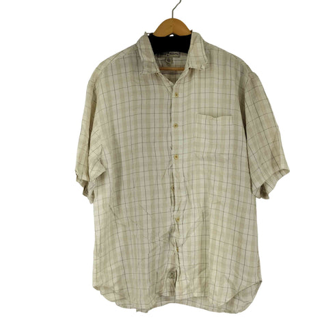 トミーバハマ Tommy Bahama テンセル100 チェック S/S BDシャツ メンズ import:XL
