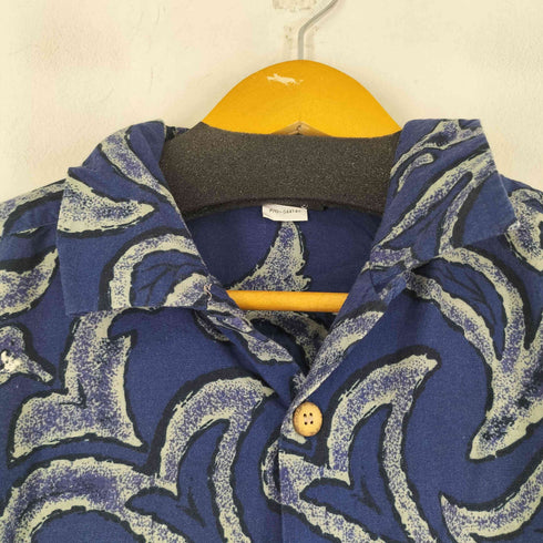 ハンテン HANG TEN 花柄 S/S アロハシャツ メンズ import:L