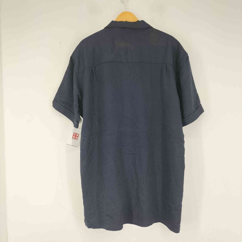 ハリトン HARRITON 胸元刺繍 S/S ボウリングシャツ メンズ JPN:XL