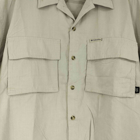 コロンビア Columbia GRT レーヨン混 S/S シャツ メンズ import:L