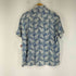 ナットナスト NAT NAST シルク混 ボタニカル柄 S/S シャツ メンズ import:L
