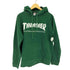 スラッシャー THRASHER ロゴプリント ドローコード プルオーバー パーカー メンズ L