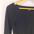 スリードッツ three dots USA製 ボートネック 七分袖 カットソー レディース import:M
