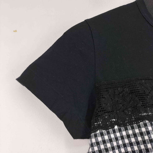 トリココムデギャルソン tricot COMME des GARCONS 14SS plaid t-shirt レディース JPN:S