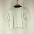 トリココムデギャルソン tricot COMME des GARCONS 14SS ワイドショルダーティアードクロップド S/S Tシャツ レディース JPN:S