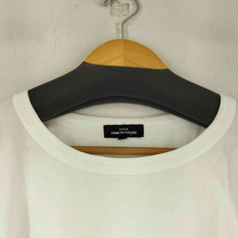 トリココムデギャルソン tricot COMME des GARCONS 14SS ワイドショルダーティアードクロップド S/S Tシャツ レディース JPN:S