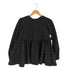 ピッチン PICCIN フロッキードットペプラムブラウス レディース JPN:S