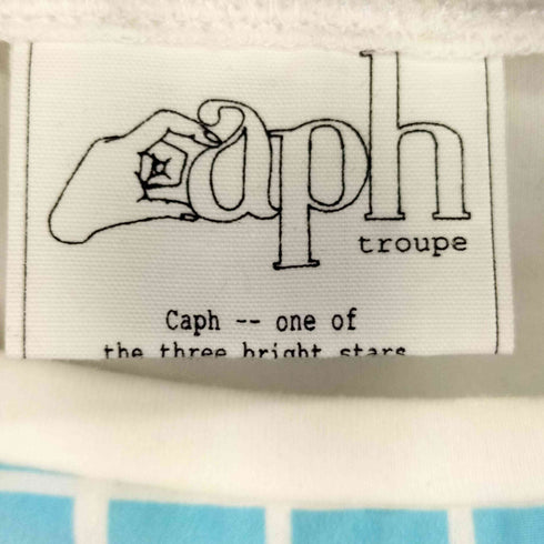 CAPH TROUPE フロントデザイン S/S Tシャツ レディース FREE