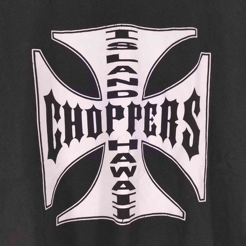 ISLAND CHOPPERS HAWAII フロントプリント S/S Tシャツ メンズ