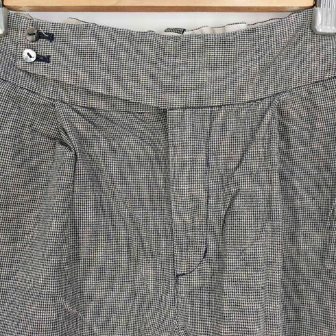パラスパレス PALLAS PALACE 千鳥格子柄 クロップド パンツ レディース 3