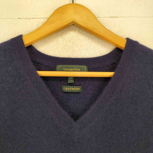 Vintage Club Vネックベスト メンズ L