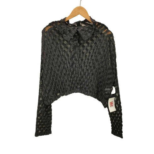 ミー イッセイミヤケ me ISSEY MIYAKE 変形 レース カーディガン レディース ONE SIZE