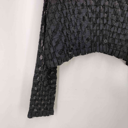 ミー イッセイミヤケ me ISSEY MIYAKE 変形 レース カーディガン レディース ONE SIZE