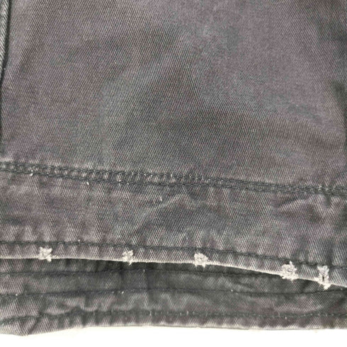 アバクロンビーアンドフィッチ Abercrombie & Fitch ロゴ刺繍 エポレット付き ハイネック ジップアップジャケット メンズ import:S