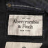 アバクロンビーアンドフィッチ Abercrombie & Fitch ロゴ刺繍 エポレット付き ハイネック ジップアップジャケット メンズ import:S