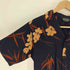 BONHOMME USA製 総柄 花柄 開襟 オープンカラー S/S アロハ シャツ レディース import:M